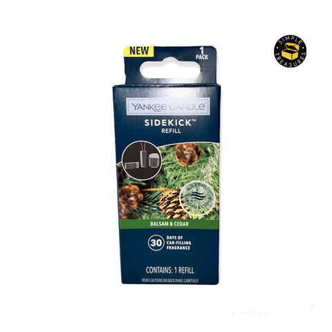 Yankee Candle Balsam & Cedar Sidekick Car Fragrance Refill