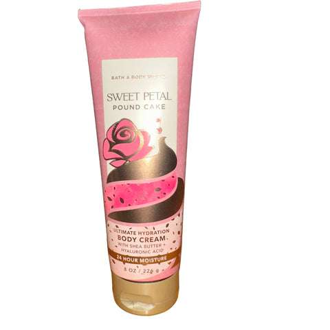 Bath & Body Works Sweet Petal Poundcake Body Cream