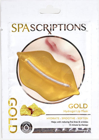 Gold Hydrogel Lip Mask