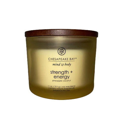 Yankee Candle Chesapeake Bay Strength & Energy 3 Wick