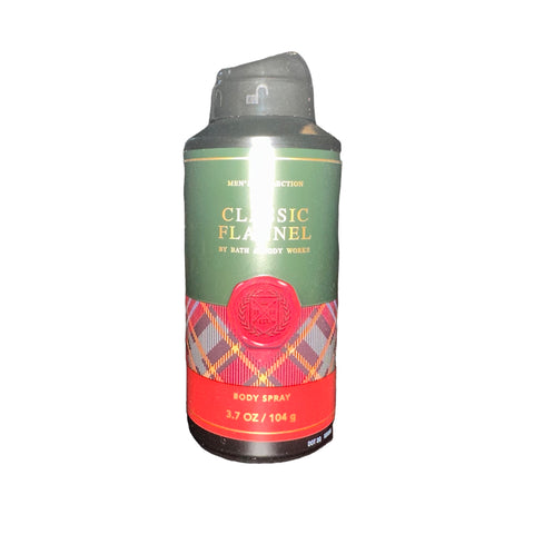Bath & Body Works Men's Classic Flannel Body Spray