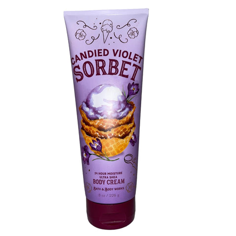 Bath & Body Works Candied Violet Sorbet Body Cream