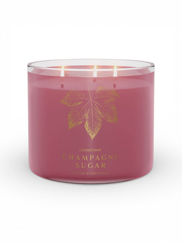 Goose Creek Champagne Sugar 3 Wick