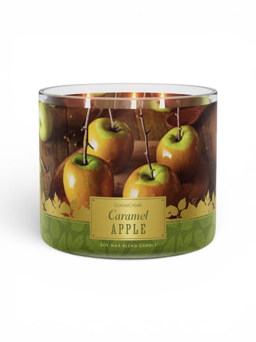 Goose Creek Caramel Apple 3 Wick