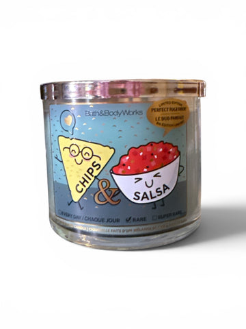 Bath & Bpdy Works Chips & Salsa 3 Wick Candle