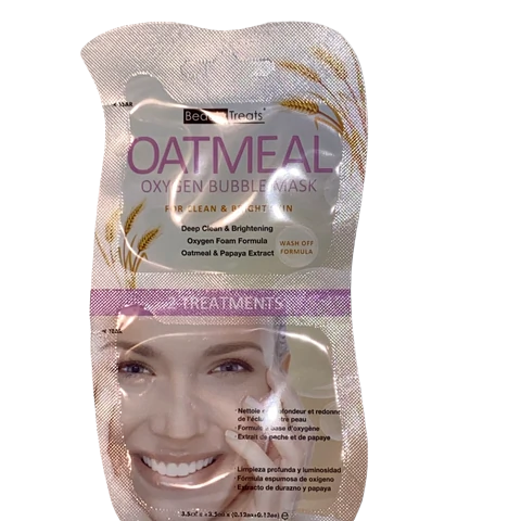 Oatmeal Oxygen Bubble Mask